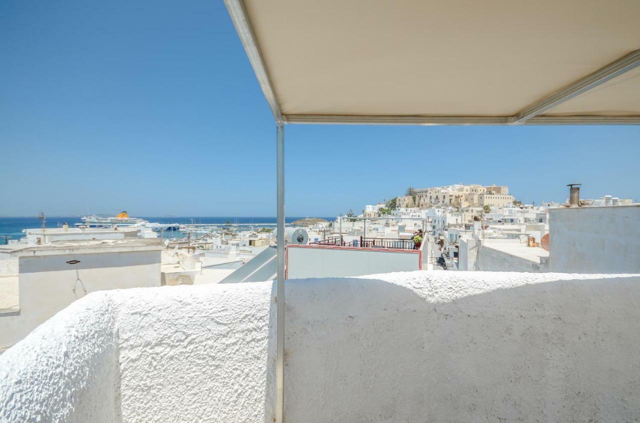 Naxos Center Houses Naxos City Bagian luar foto