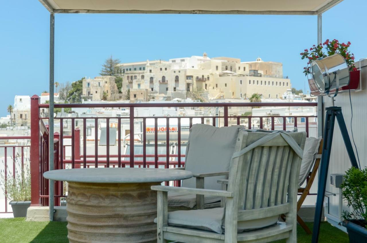 Naxos Center Houses Naxos City Bagian luar foto
